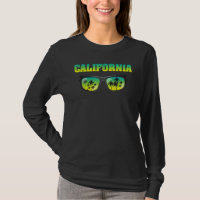 Coole Sonnenbrille California Summer Palm Trees Ca