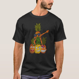 Coole Sonnenbrille Exotic Summer Fruit Dabbing Pin T-Shirt