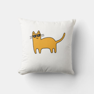 Coole Sonnenbrille Katze Kissen