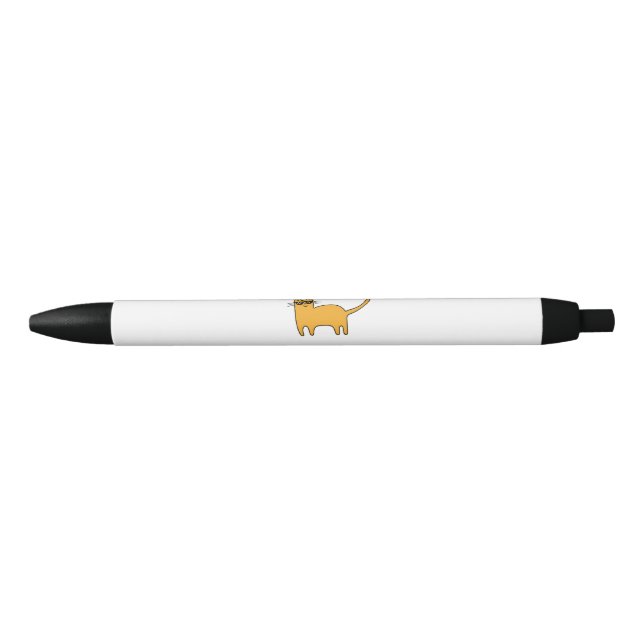 Coole Sonnenbrille Katze Kugelschreiber (Vorderseite)