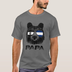 Coole Sonnenbrille Papa Bear Colorado Flag Patr T-Shirt