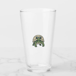 Coole Sonnenbrille Schildkröte Vintage Vektor Desi Glas