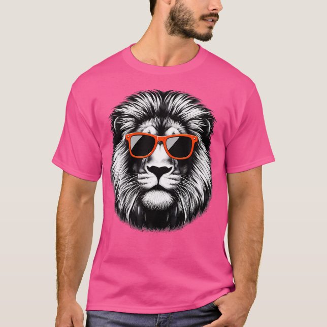 Coole Sonnenbrille T-Shirt (Vorderseite)