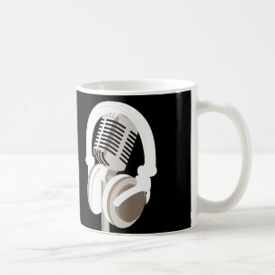 Coole Soundkopfhörer Kaffeetasse