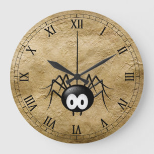 Coole Spideruhr! Große Wanduhr