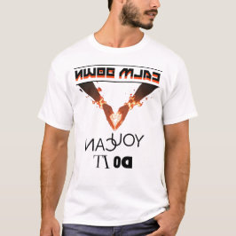 coole spielerische Typografie beruhigt sich, Sie k T-Shirt