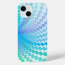 Coole Spiral-Farben iPhone 15 Fall