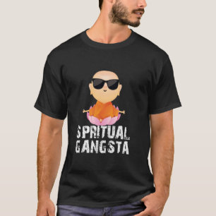 Coole spirituelle Yoga Gangster Buddhismus Yoga In T-Shirt