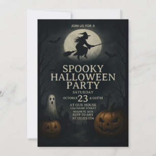 Coole  Spooky Halloween-Party Einladung