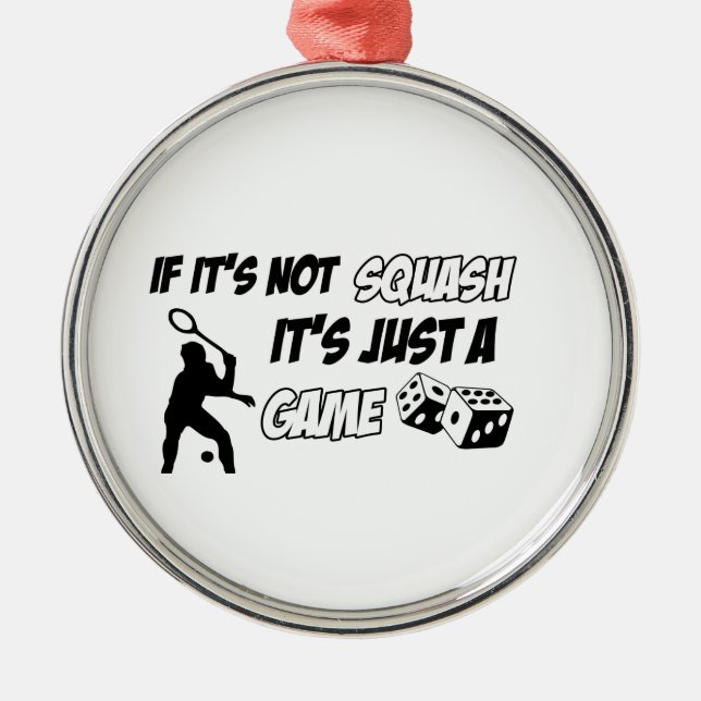 Coole Sportentwürfe Silbernes Ornament (Vorne)