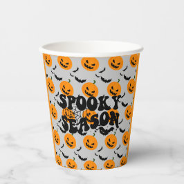 Coole Spuk Pumkin Party Paper Teller Pappbecher