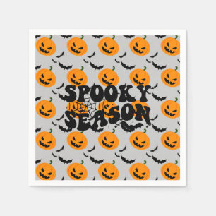 Coole Spuk Pumkin Party Paper Teller Serviette
