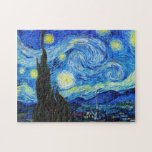 Coole Starry Nachtvincent van gogh Malerei Puzzle<br><div class="desc">Starry Nacht durch Vincent van Gogh,  der coole alter Hauptmeisterwerkkunstgeldstrafe malt,  retored die Impressionismusschmerz,  die vibrierende gesättigte Entschließungslandschaftslandschaftskunst-Postendekoration der Farbschönen netten Qualität hohe malen</div>