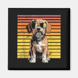Coole stolze Cavapoo-Männer Frauen Vintage-Hundefr Magnet