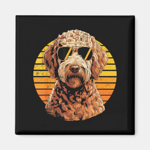 Coole stolze Doodle-Männer Frauen Vintage-Hunde-Li Magnet