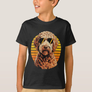 Coole stolze Doodle-Männer Frauen Vintage-Hunde-Li T-Shirt
