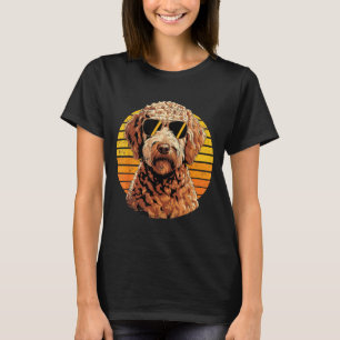 Coole stolze Doodle-Männer Frauen Vintage-Hundefre T-Shirt