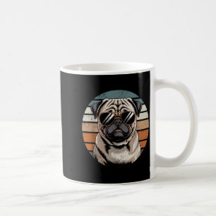 Coole stolze Pug-Männer Frauen Vintage-Hundebesitz Kaffeetasse