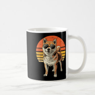 Coole stolze Shiba Inu Männer Frauen Vintage Hunde Kaffeetasse