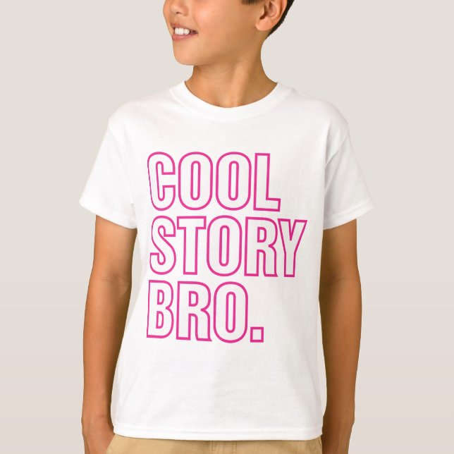 coole Story Bronz T-Shirt (Vorderseite)