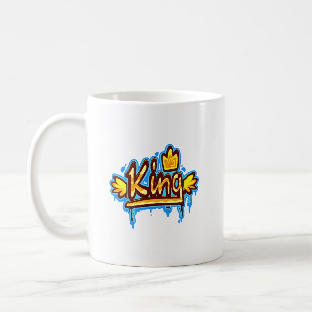 Coole Street Art Kaffeetasse (Links)