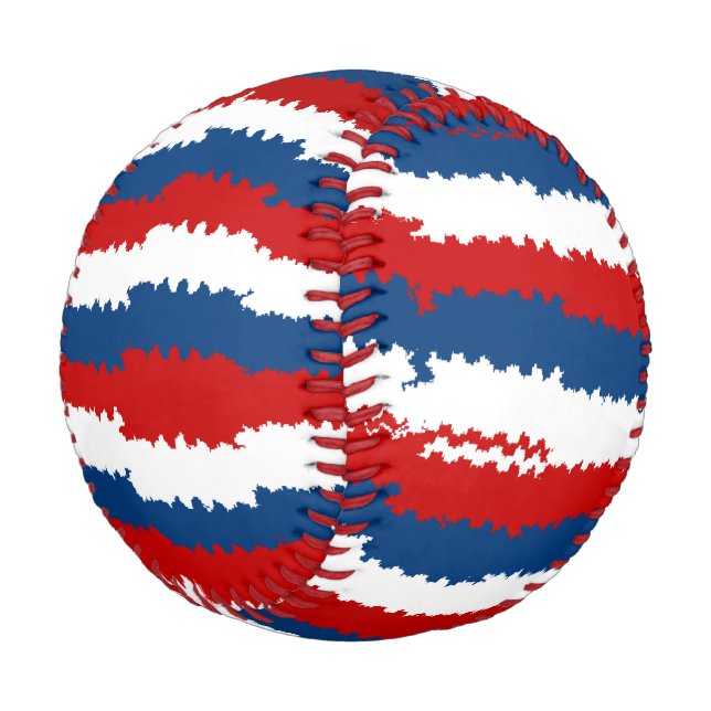 Coole Streifen Baseball (Schrägansicht)