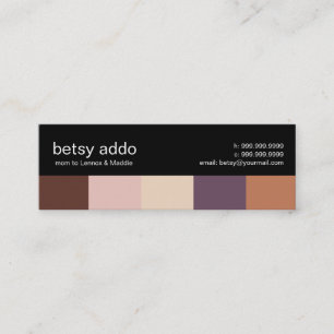 Coole Streifen-Mama-nennende Karten