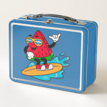 Coole Surf-Wassermelone