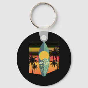 Coole Surfboard Für Männer Frauen Surfer Retro Sur Schlüsselanhänger