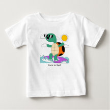 Coole Surfschildkröte mit Sonnenbrille