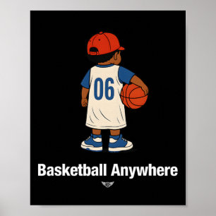 Coole süße Sketll überall mit einem Sketll Kid Spi Poster