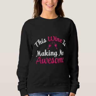 Coole T-Shirts aus Wein Dieser Wein macht mich gro