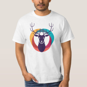 Coole T-Shirts Rotwild Hipster-