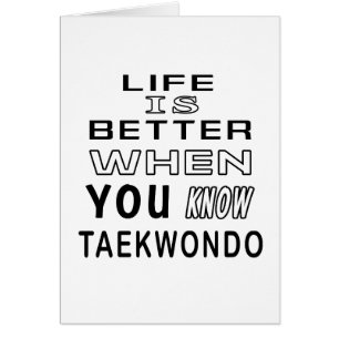 Coole Taekwondo-Entwürfe