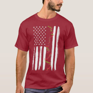 Coole Tageshändlerbestände Handel unter amerikanis T-Shirt