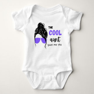 Coole Tante gab mir diesen Baby Bodysuit Baby Strampler