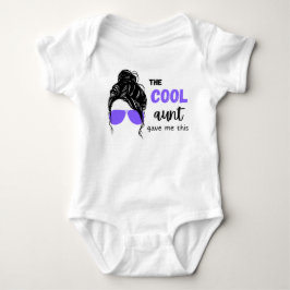 Coole Tante gab mir diesen Baby Bodysuit Strampler
