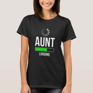 Coole Tante Loading Illustration Grafikdesigns T-Shirt