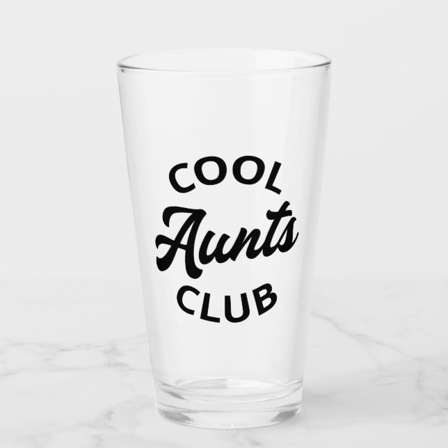 Coole Tanten Club I Glas (Vorderseite)