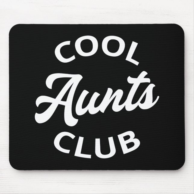 Coole Tanten Club I Mousepad (Vorne)