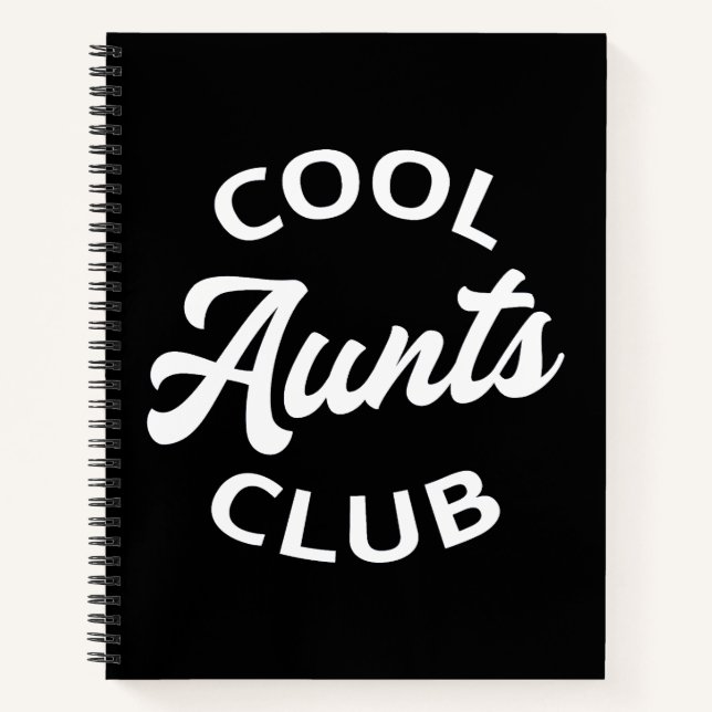 Coole Tanten Club I Notizbuch (Vorderseite)