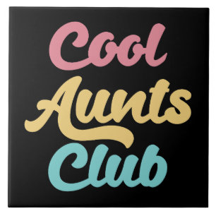 Coole Tanten Club II Fliese