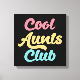 Coole Tanten Club II Leinwanddruck
