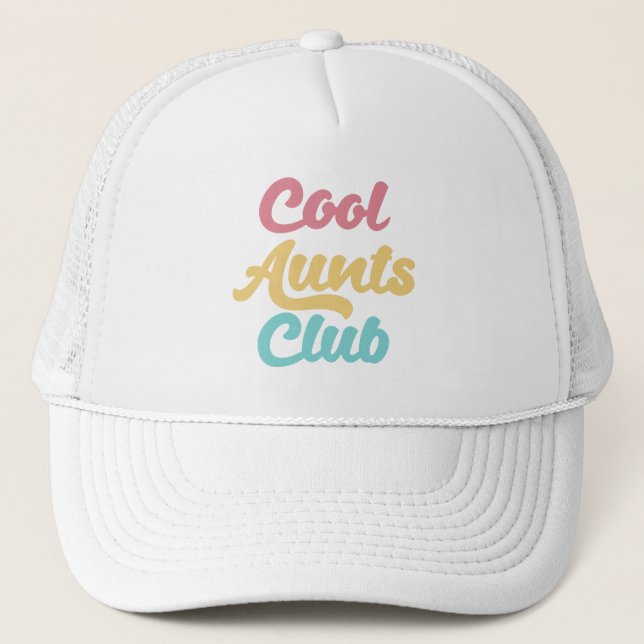 Coole Tanten Club II Truckerkappe (Vorderseite)