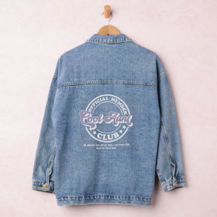 Coole Tanten Club Personalisierte Kinder Namen Jeansjacke