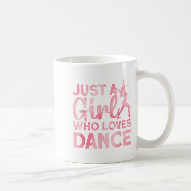 Coole Tanzkunst Girl's Dance Lyria Kaffeetasse (Rechts)