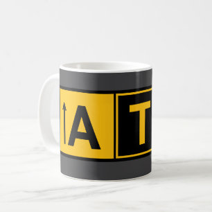 Coole Tasse für die Kontrolle des Luftverkehrs für