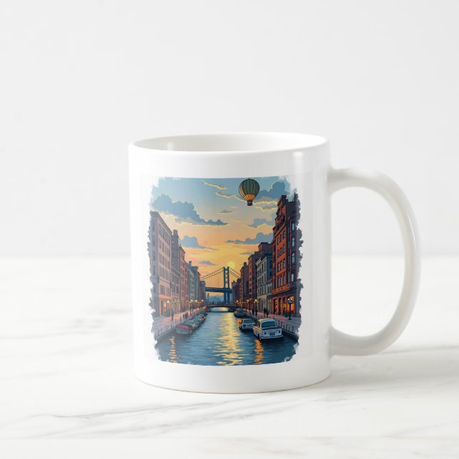 Coole Tasse für rechtshändige Menschen (Rechts)