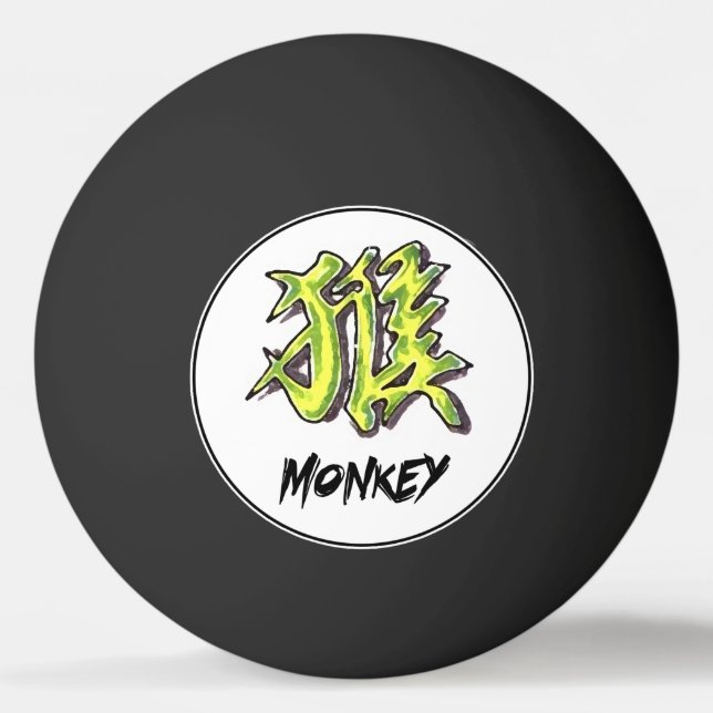 Coole Tätowiertinte Tischtennisball (Vorderseite)