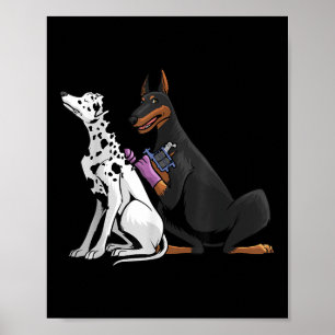Coole Tattoo Artist für Männer Frauen Kinder Dalma Poster